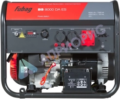 Бензиновый генератор FUBAG BS 8000 DA ES